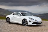 Alpine A110 front three-quarter