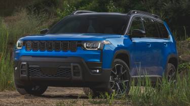 New Jeep Cherokee - blue front 3/4