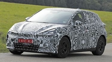 Cupra Raval spy shot - front 3/4