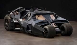 Production version of the Tumbler from the Dark Knight - front 