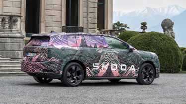 Skoda Peaq prototype - rear static