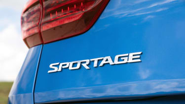 Kia Sportage Mk4 - tail light and &#039;Sportage&#039; badge