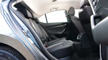Skoda Octavia UK - rear seats