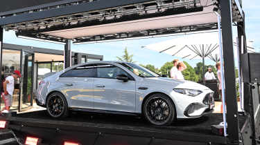 Mercedes CLA 45 AMG at Goodwood
