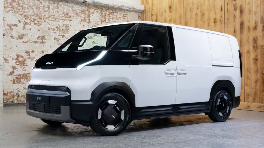 image of "New 2025 Kia PV5 van starts from a tempting £27,645"