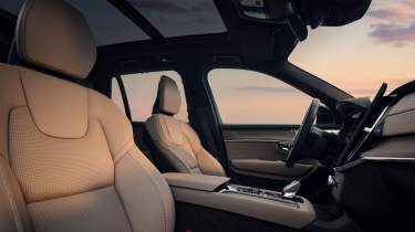 Volvo XC90 facelift - cabin