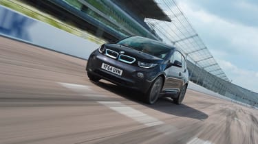 BMW i3 front tracking