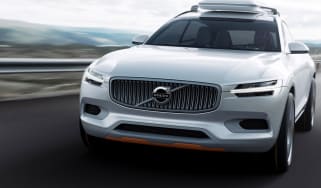 Volvo Concept XC Coupe front action