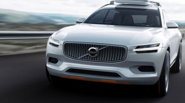 Volvo Concept XC Coupe front action