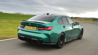 BMW M3 Competition - rear action