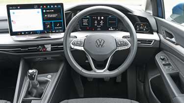 Volkswagen Golf - driver view