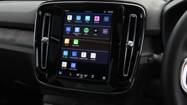 Volvo EX40 - infotainment screen