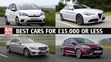 Best cars for £15,000 - header
