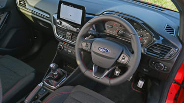 Ford Fiesta Sport Van dashboard
