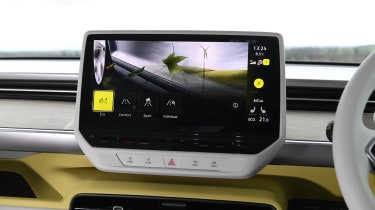 Volkswagen ID.Buzz - infotainment screen (drive modes)