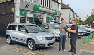 Skoda Yeti front static