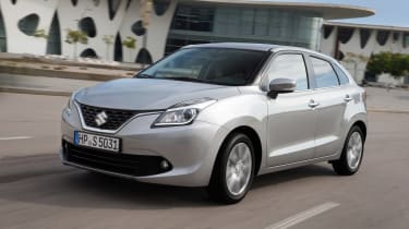 New Suzuki Baleno 2015 front tracking