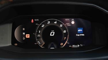 Cupra Formentor - digital instrument cluster, Cupra drive mode