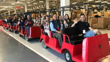 Tesla factory tour: access all areas - pictures  Auto Express