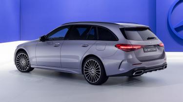 Mercedes C-Class Estate facelift - rear