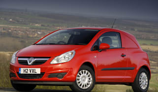 Vauxhall Corsavan front