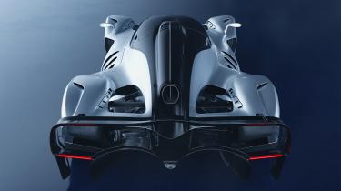 Red Bull RB17 - rear overhead