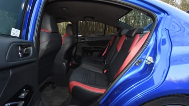 Subaru WRX STi Final Edition - back seats