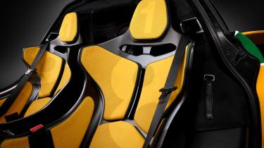 McLaren Aryton Senna - seats