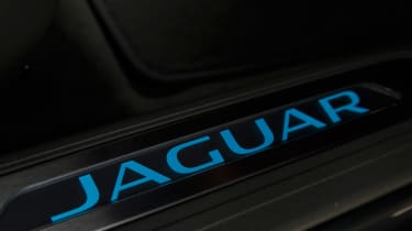 Jaguar XE Portfolio - illuminated badge
