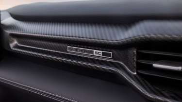 Ford Mustang Dark Horse SC convertible - interior badge