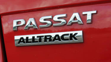 Volkswagen Passat Alltrack badge