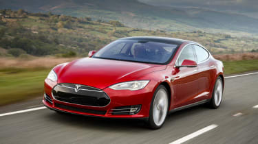 Tesla Model S - front tracking