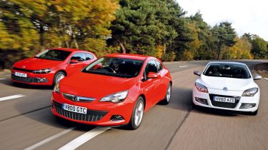 Vauxhall Astra GTC vs rivals