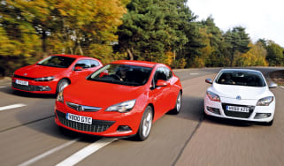 Vauxhall Astra GTC vs rivals