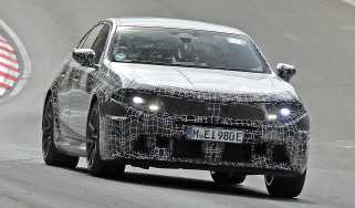 BMW M5 Facelift - front cornering