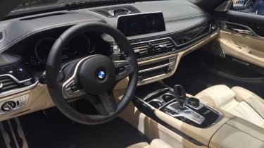 BMW M760Li Geneva - interior