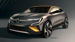Renault Megane eVision - front/side