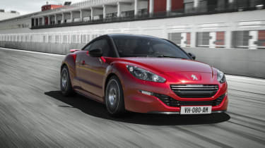 Peugeot RCZ R coupe 2014 front track