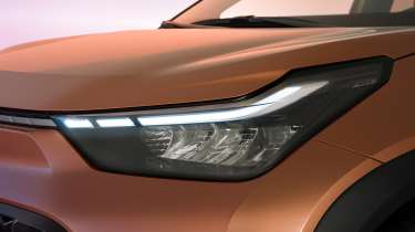 Toyota Aygo X - front light