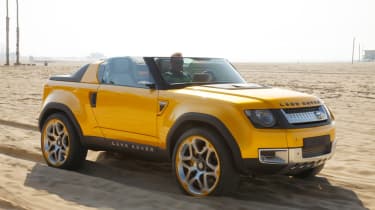Land Rover DC100 Concept front tracking