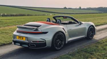 Porsche 911 Turbo S Cabriolet - rear static