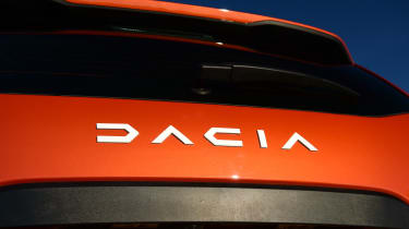 Dacia Duster - rear badge