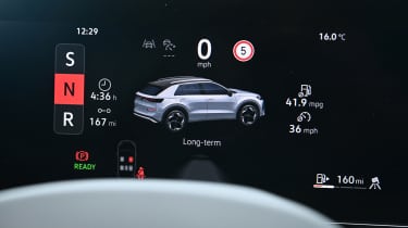 New Volkswagen T-Roc 2026 - digital drivers display