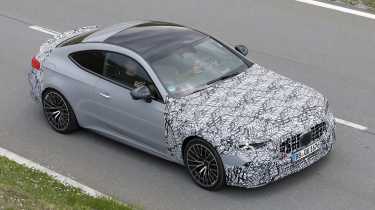 Mercedes-AMG CLE 63 spotted - front angled