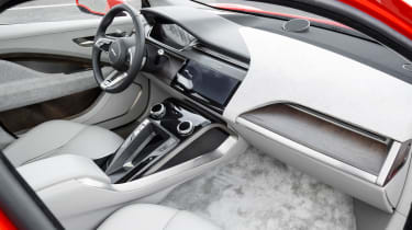 Jaguar I-Pace prototype 2017 - interior