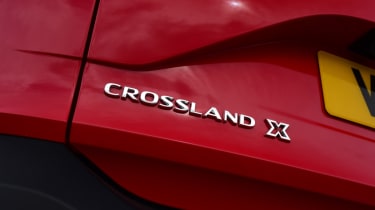 Vauxhall Crossland X - name badge