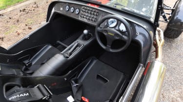 Convertible megatest - Caterham Seven 620S - interior