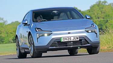 Polestar 4 - front cornering