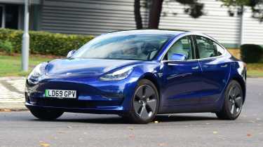 Used Tesla Model 3 long termer - front