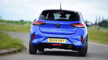 Vauxhall Corsa - rear cornering